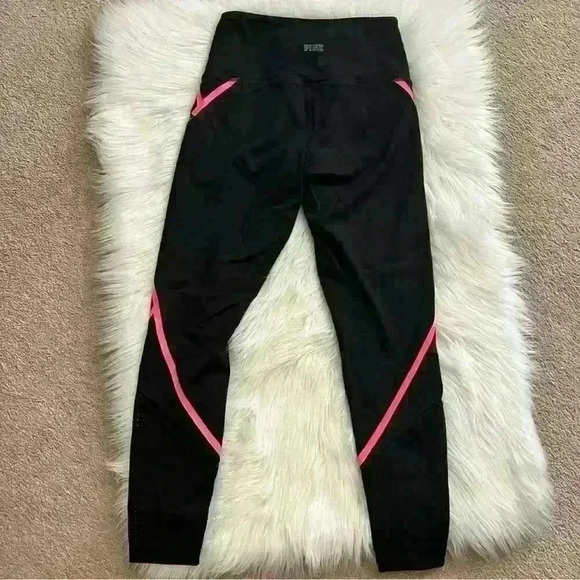 Victoria’s Secret PINK Love Pink Ultimate High Rise Ankle Leggings Small - Picture 8 of 8
